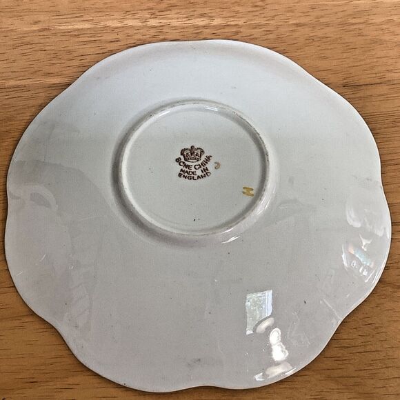 Queen Anne Fine Bone China England Yellow and Pink Roses Tea Cup and Saucer - Picture 10 of 11